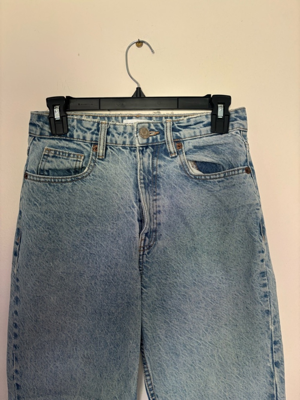 Zara Light Blue Denim Jeans - Picture 2 of 5